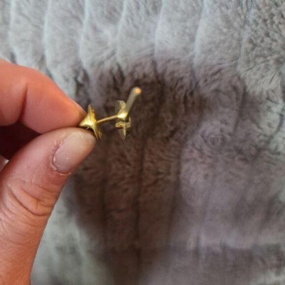 Vintage 80s Gold Tone Tennis Racket Pin Brooch Made in Taiwan - Picture 6 of 10